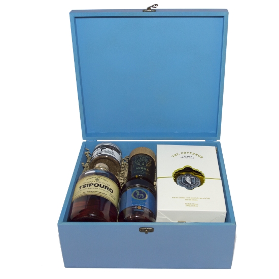 Luxury Nature's Treasures wooden Gift Box