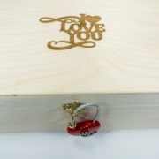 My Little Valentine Wooden Box Gift