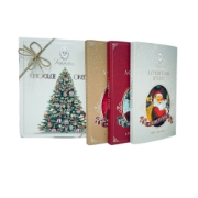 Luxury Christmas Chocolate Greetings Gift Box