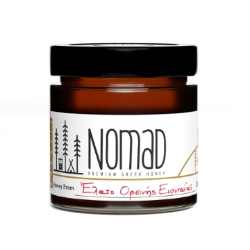 Μέλι Πεύκου Nomad Ionian Coast – Πλούσιο Παράκτιο Δάσος 250g | Μέλι Ελληνικού Δάσους με Σκούρο Κεχριμπάρι, Χειροποίητο Ακατέργαστο Μέλι για Πολυτελή Δώρα Τροφίμων