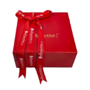 Luxury Vegan Cosmetics Red Gift Box - Natural & Cruelty-Free Beauty Treats
