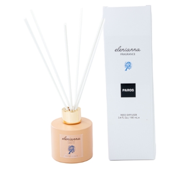 Εμφάνιση  λεπτομερειών Paros Breeze 100Ml Reed Diffuser: Αιχμαλωτίστε Την Ουσία Των Ελληνικών Νησιών Εικόνα της Paros Breeze 100Ml Reed Diffuser: Αιχμαλωτίστε Την Ουσία Των Ελληνικών Νησιών