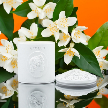 Apollo's Harmony - Scented Candle Jar Inspired by Greek Mythology Apollo's Harmony - Scented Candle Jar Inspired by Greek Mythology