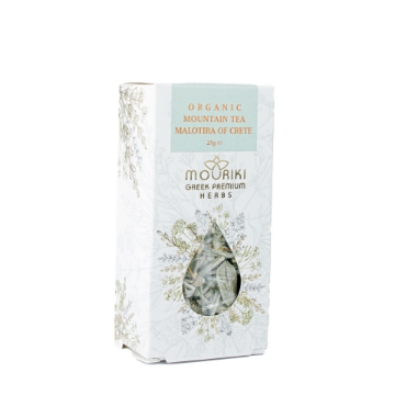Organic Malotira Mountain Tea from Crete - Premium Greek Herbal Tea 25g  Organic Malotira Mountain Tea from Crete - Premium Greek Herbal Tea 25g