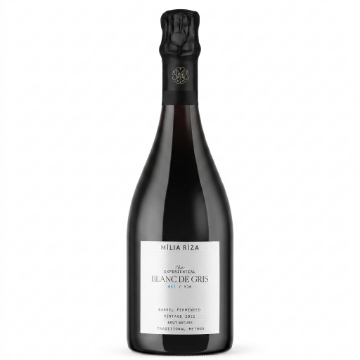 Μηλιά Ρίζα The Experiential Blanc de Gris 2020 - Αφρώδης Οίνος Παραδοσιακής Μεθόδου 75cl | Μοσχοφίλερο, 19 Μήνες στις Οινολάσπες, Brut, 12% ABV