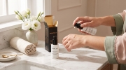 PANACEA3 Repair Serum from Snail Secretion Gold Line 30ml on a clean ecommerce background