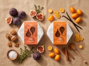 Lazaris Fig Pie Kumquat - Greek Fig Paste, 200g on a clean ecommerce background