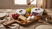 Lazaris Fig Pie Spicy With Ouzo – Traditional Corfiot Fig Paste, 200g on a clean ecommerce background