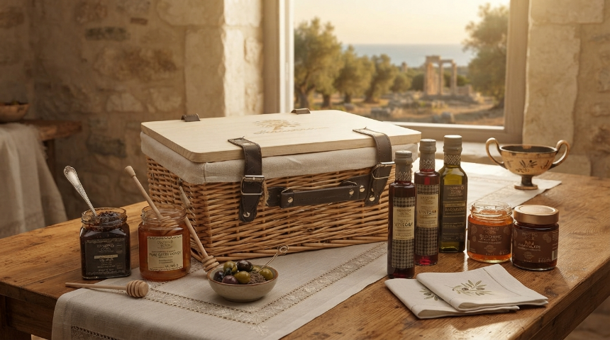 Ο Απόλυτος Οδηγός στις Συλλογές Δώρων Signature Reserve: Ανακαλύψτε το Πολυτελές Ελληνικό Καλάθι Δώρου Navarino Icons