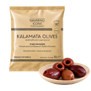 Navarino Icons Kalamata Olives Pitted in Extra Virgin Olive Oil, 30g by Navarino Icons - Primary product photo